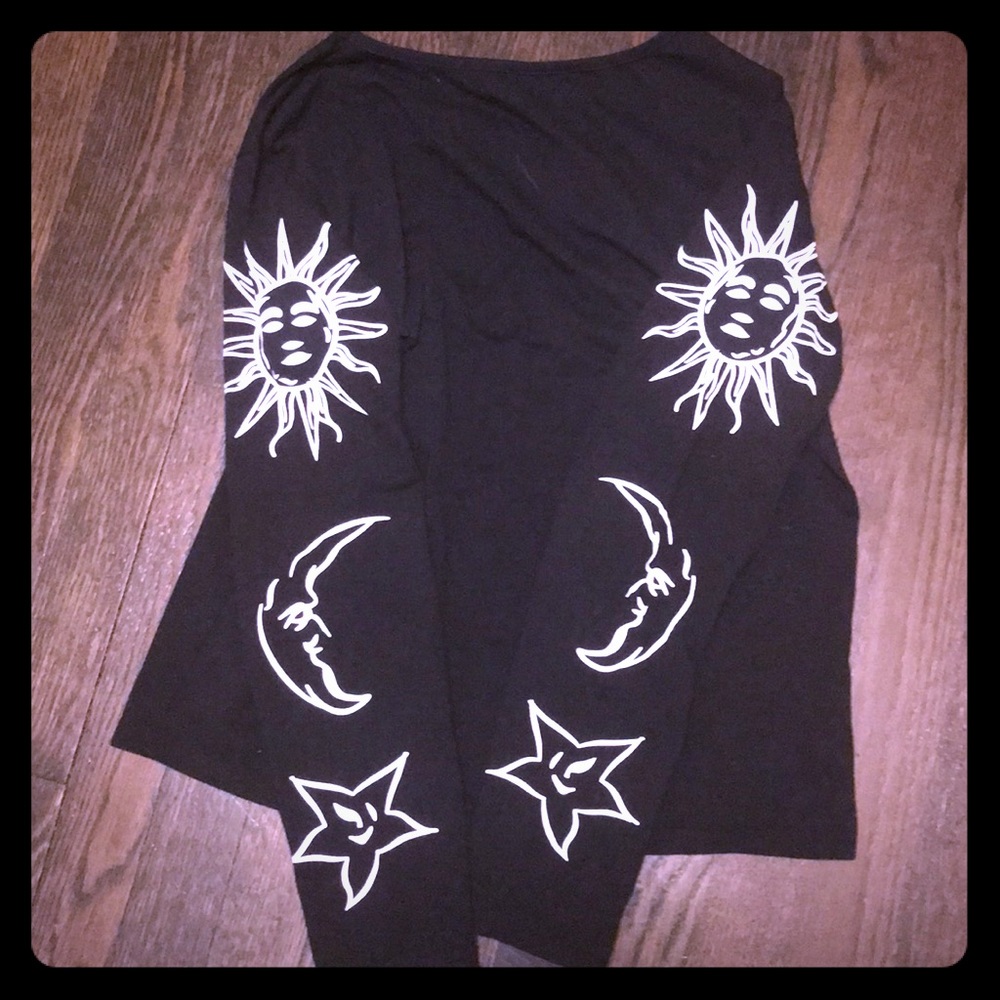 Sun moon star shirt